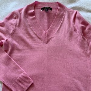 Merino wool v neck sweater